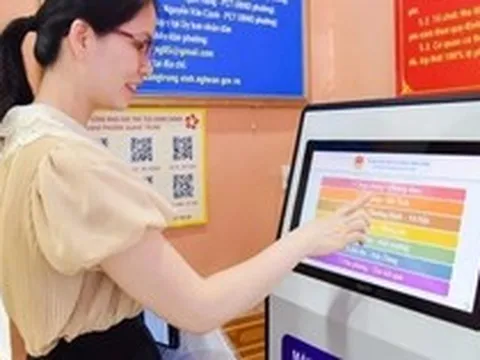 Công khai TTHC đã được cắt giảm, đơn giản hóa trên Cơ sở dữ liệu quốc gia về TTHC