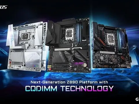 GIGABYTE giới thiệu hiệu năng CQDIMM dẫn đầu ngành và mở rộng hệ sinh thái tại COMPUTEX 2026