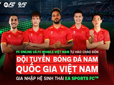 Đội tuyển Việt Nam chính thức xuất hiện trong FC Mobile Việt Nam với đầy đủ áo đấu, logo và cầu thủ!