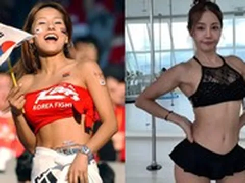 Lọt máy quay World Cup, nữ CĐV xinh như hoa hậu đổi đời ngoạn mục: Ký ngay hợp đồng làm idol Kpop, cưới chồng kém 17 tuổi