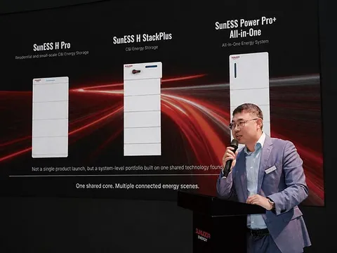 Sunwoda Energy ra mắt SunESS H Series và tăng cường quan hệ đối tác tại Châu Âu