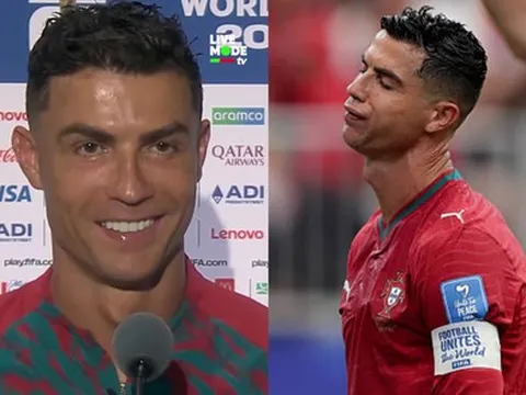 Ronaldo gặp cảnh "dở khóc dở cười", đang trả lời phỏng vấn thì nhân viên đòi tăng lương, xin thưởng xế hộp