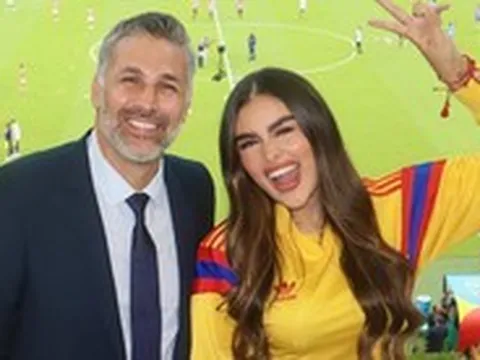 Cô gái bất ngờ hot rần rần ở World Cup, bị nghi là "bạn gái trẻ" của huyền thoại Colombia, sự thật được hé lộ