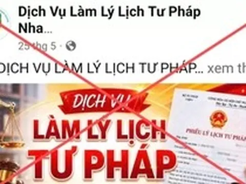 Những thủ đoạn lừa đảo cấp phiếu lý lịch tư pháp khiến người dân dễ sập bẫy