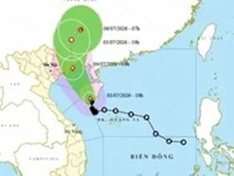 Bão số 1 dự báo vào Quảng Ninh, 4 tỉnh Đông Bắc có nơi mưa trên 500mm