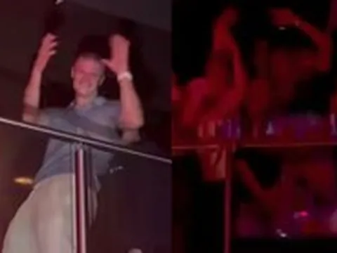 Paparazzi tóm tính Haaland nhún nhảy tưng bừng trong bar sau khi bị loại ở World Cup
