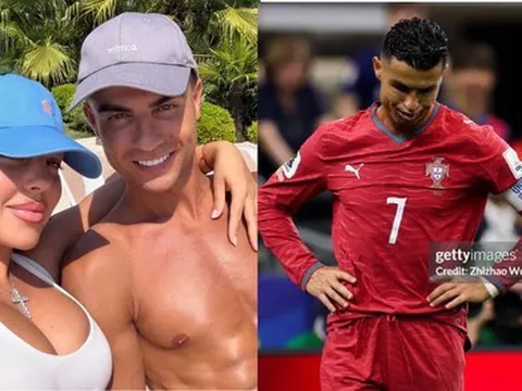 Và nụ cười đã trở lại: Ronaldo khoe body 8 múi cơ bắp cuồn cuộn bên bạn gái sexy hậu chia tay kì World Cup cuối cùng trong sự nghiệp vĩ đại