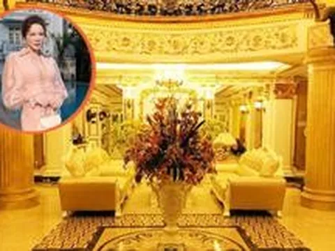 Ngôi nhà dát vàng trăm tỷ của Lý Nhã Kỳ