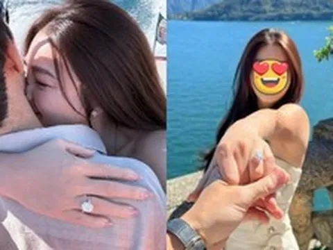 “Ngọc nữ phông bạt” được thiếu gia nghìn tỷ ngành ngân hàng cầu hôn bằng nhẫn kim cương khủng, nhan sắc đàng trai khiến MXH ngớ người