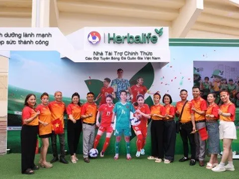 Herbalife cùng Đội tuyển Nữ Việt Nam chinh phục đấu trường châu Á