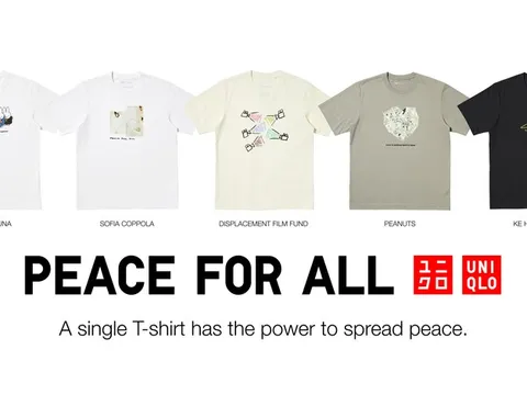 Quan Kế Huy và Sofia Coppola đồng hành cùng UNIQLO lan tỏa thông điệp hòa bình “Peace for all”