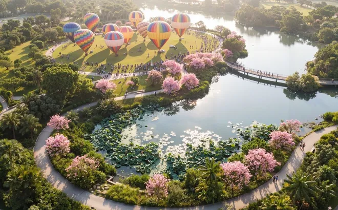 Vinhomes Sài Gòn Park: Sống cạnh công viên sinh thái 27 ha, tận hưởng kỳ nghỉ mỗi ngày