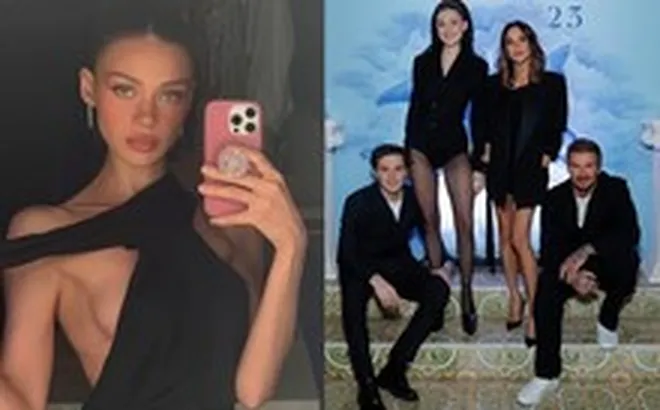 Nàng dâu xuất thân nhà tỷ phú phản ứng lạnh lùng khi bị hỏi về drama với bố mẹ chồng - David Beckham và Victoria